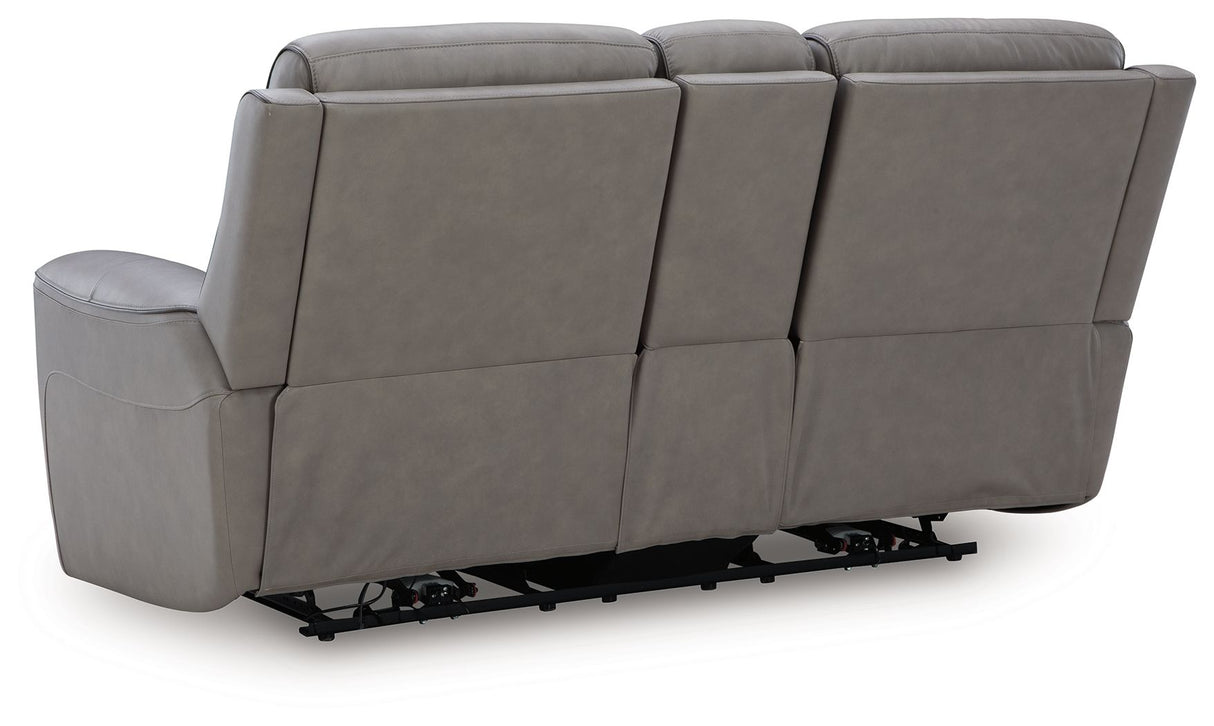 5Z-Comfort - Relaxation - Power Reclining Loveseat with Console / Adj Headrest alternate view 3