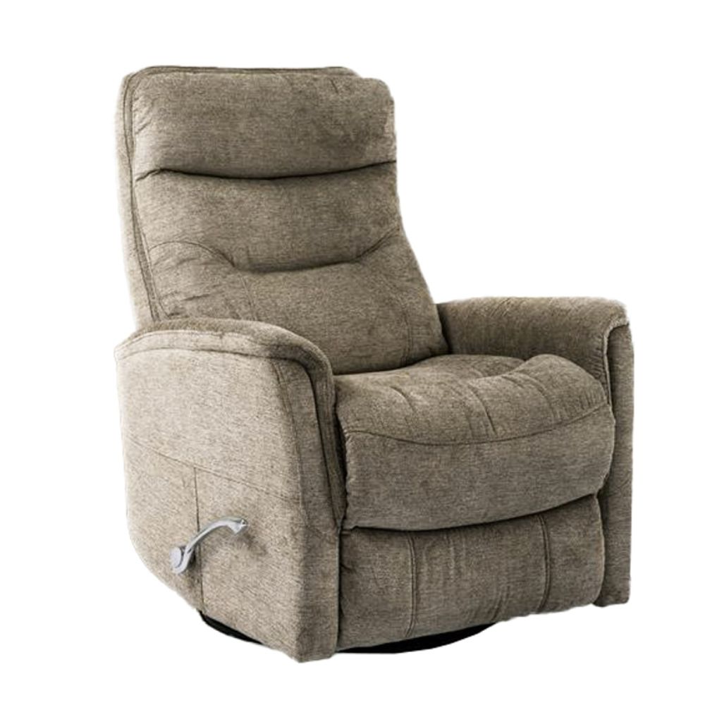 Gemini - Sillón reclinable giratorio planeador de 33.5" (Juego de 2)