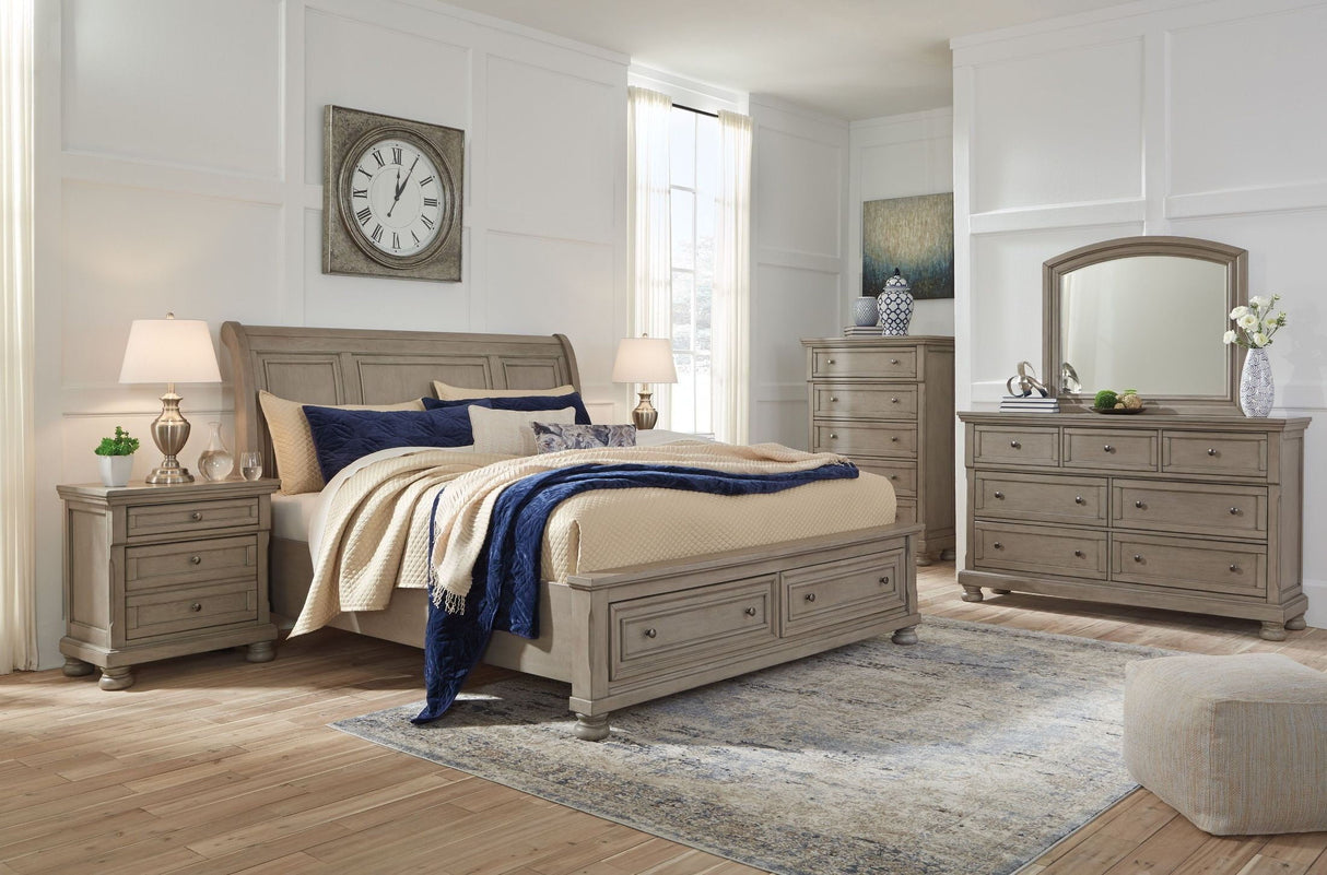 Lettner - Juego de dormitorio Sleigh