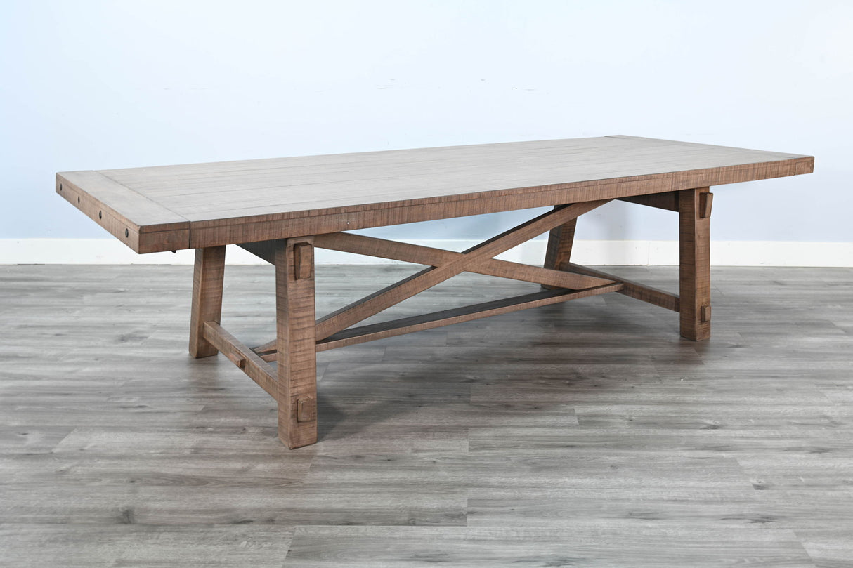 Mesa de comedor extensible con extensiones - Roca del Desierto