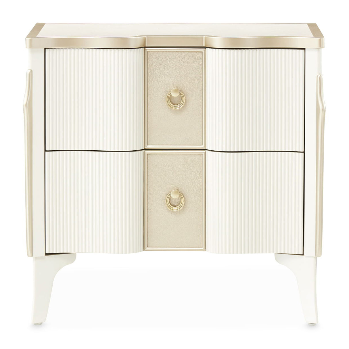 La Marisia - Nightstand - Creamy Pearl
