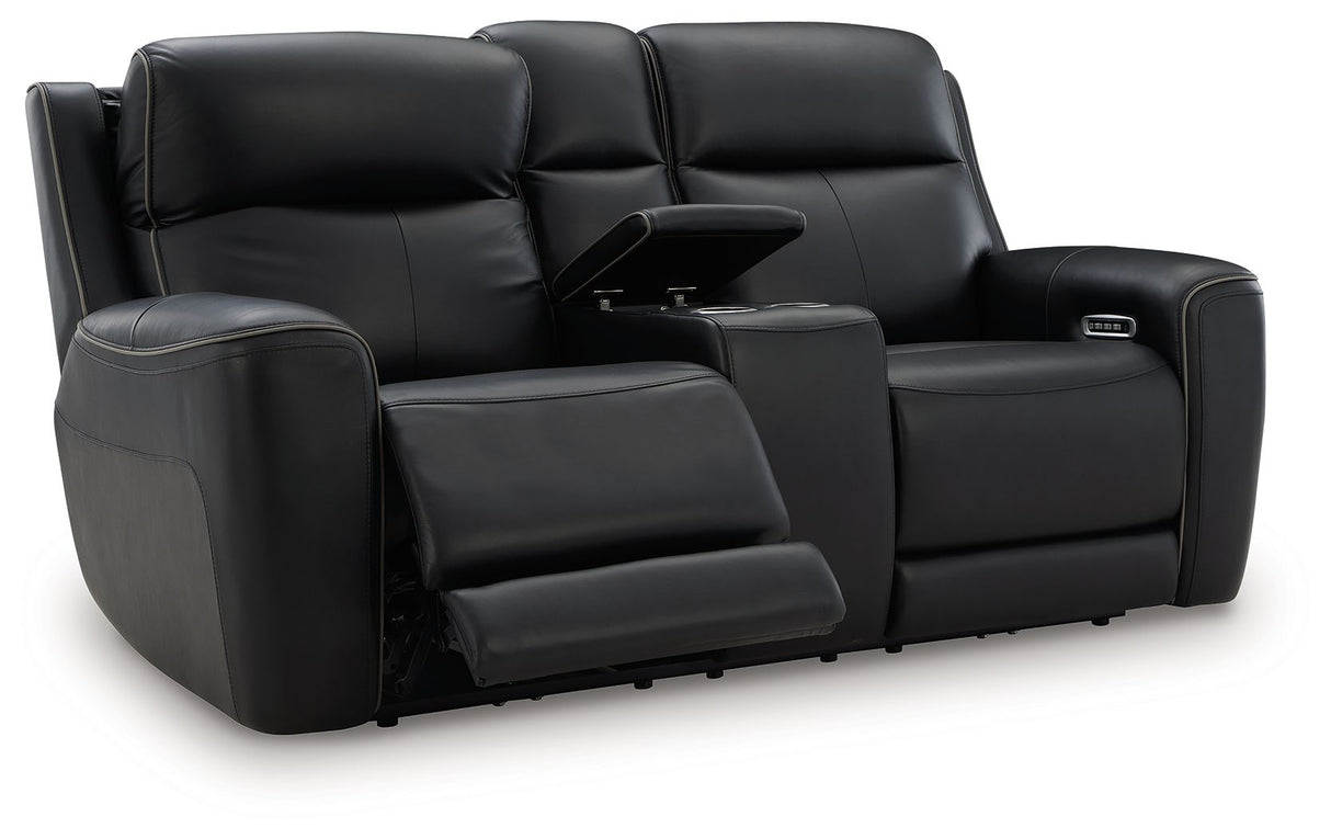 5Z-Comfort - Relaxation - Power Reclining Loveseat with Console / Adj Headrest alternate view 4
