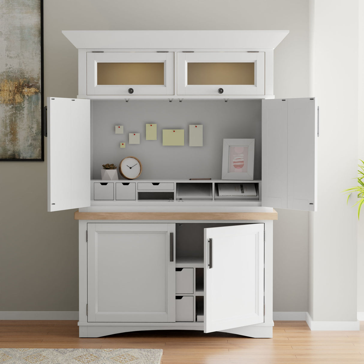 Americana Modern - Workstation with LED Light alternate view 4