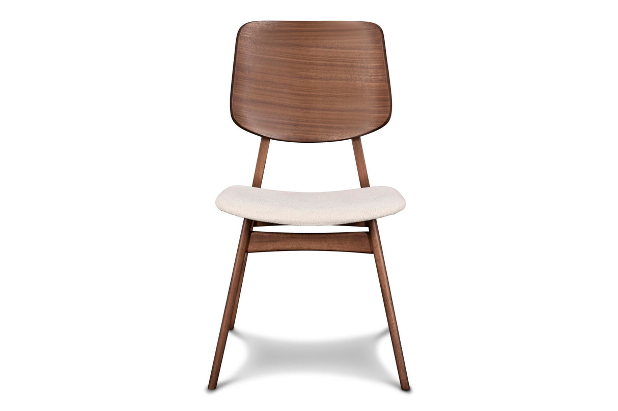 Oscar - Silla con respaldo de madera (Juego de 2)