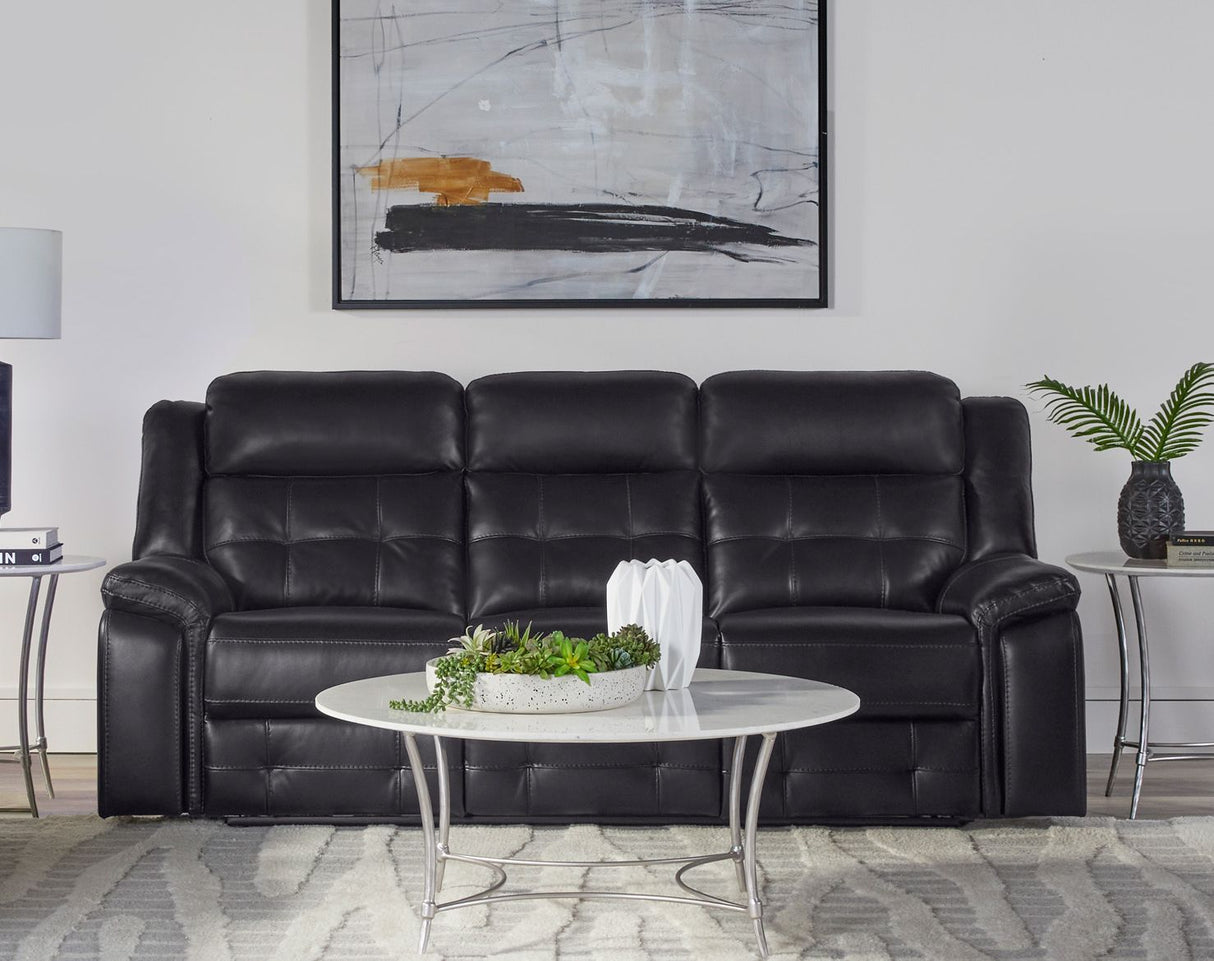 Clayton - Manual Reclining Sofa - Phantom