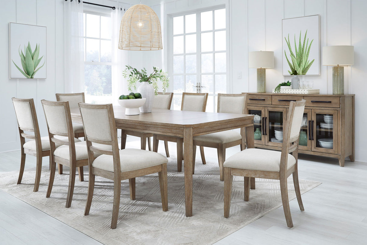 Breckenridge - Silla de comedor tapizada - Marrón