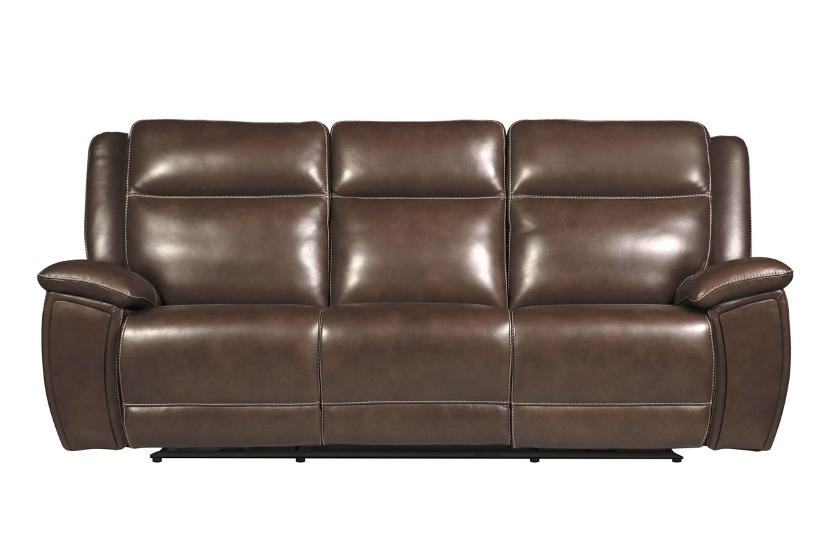 Jameson - Sofá reclinable eléctrico de gravedad cero - Hickory