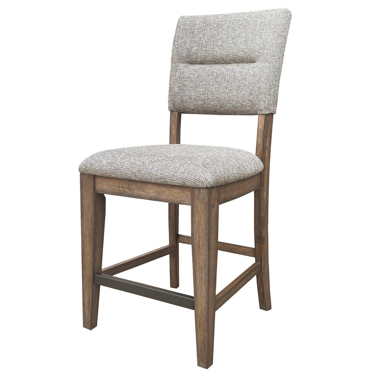 Cedar Fork - Dining Upholstered Counter Stool (Set of 2) - Smoked Arabica