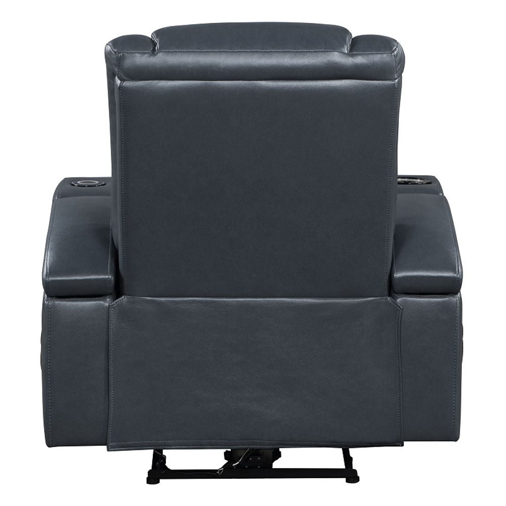 Alair - Sillón reclinable eléctrico con Bluetooth, cargador inalámbrico y portavasos