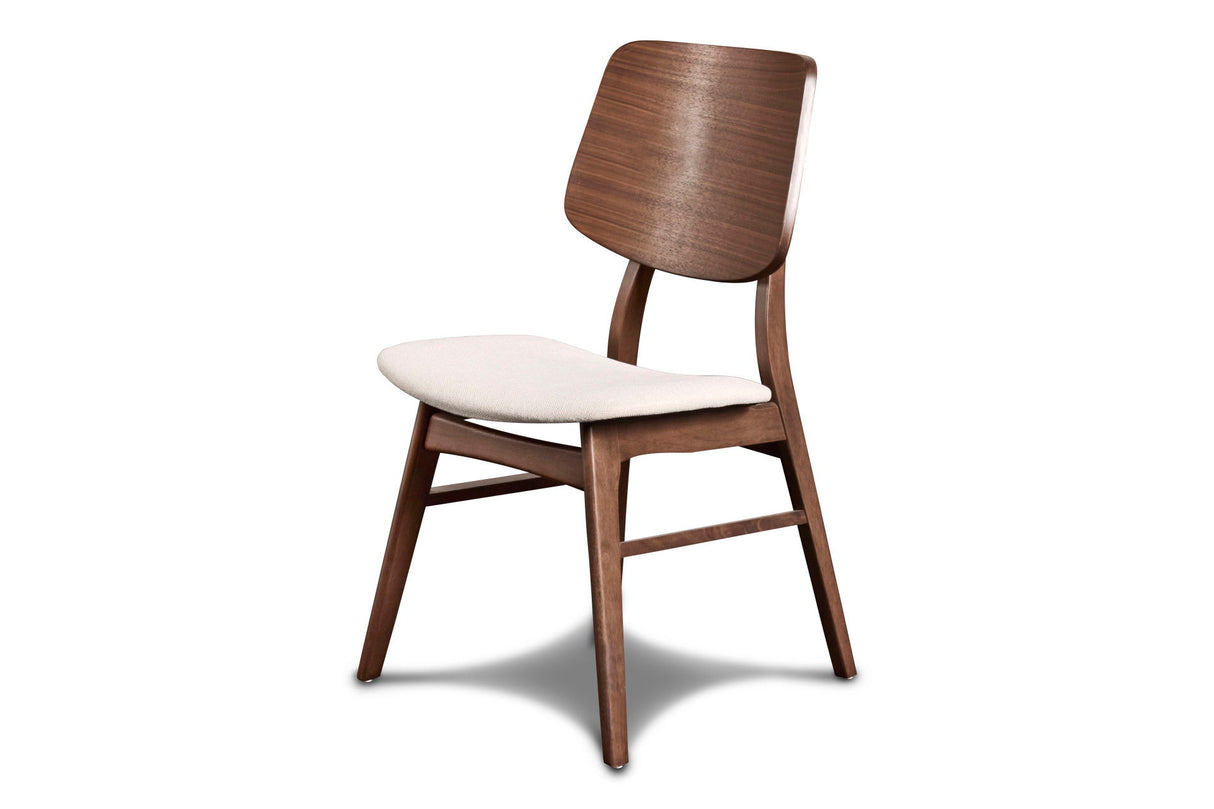 Oscar - Silla con respaldo de madera (Juego de 2)