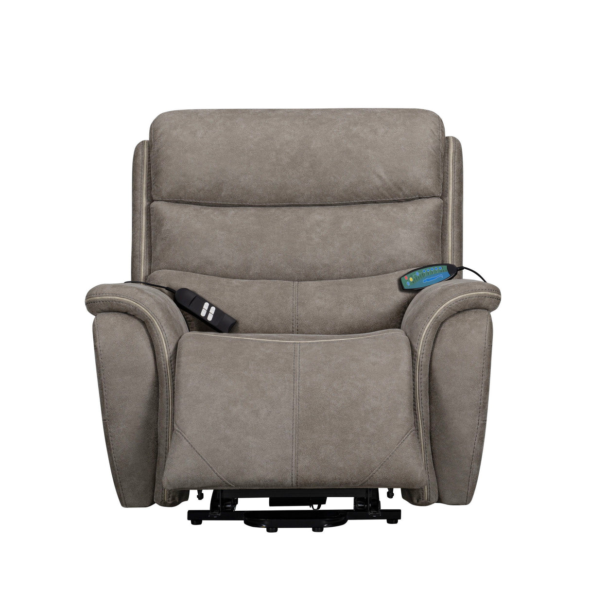 Kamari - Power Lift Recliner With Heat & Massage - Gray