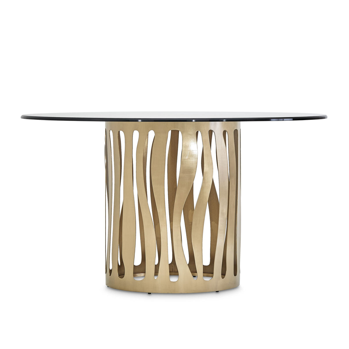 La Rachelle - Mesa de comedor redonda - Champán