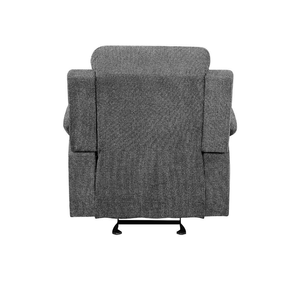 Kalen - Sillón reclinable planeador - Chenilla gris