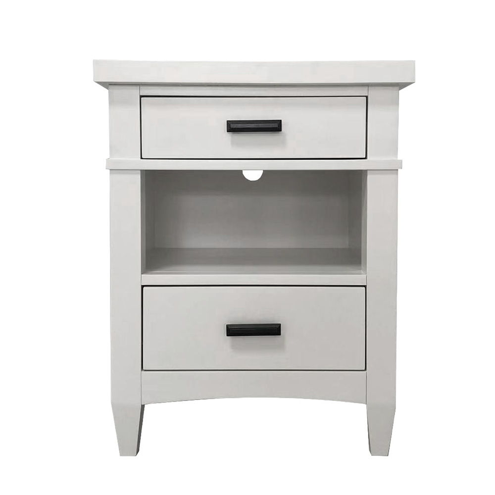 Americana Modern Bedroom - 2 Drawer Nightstand alternate view 5