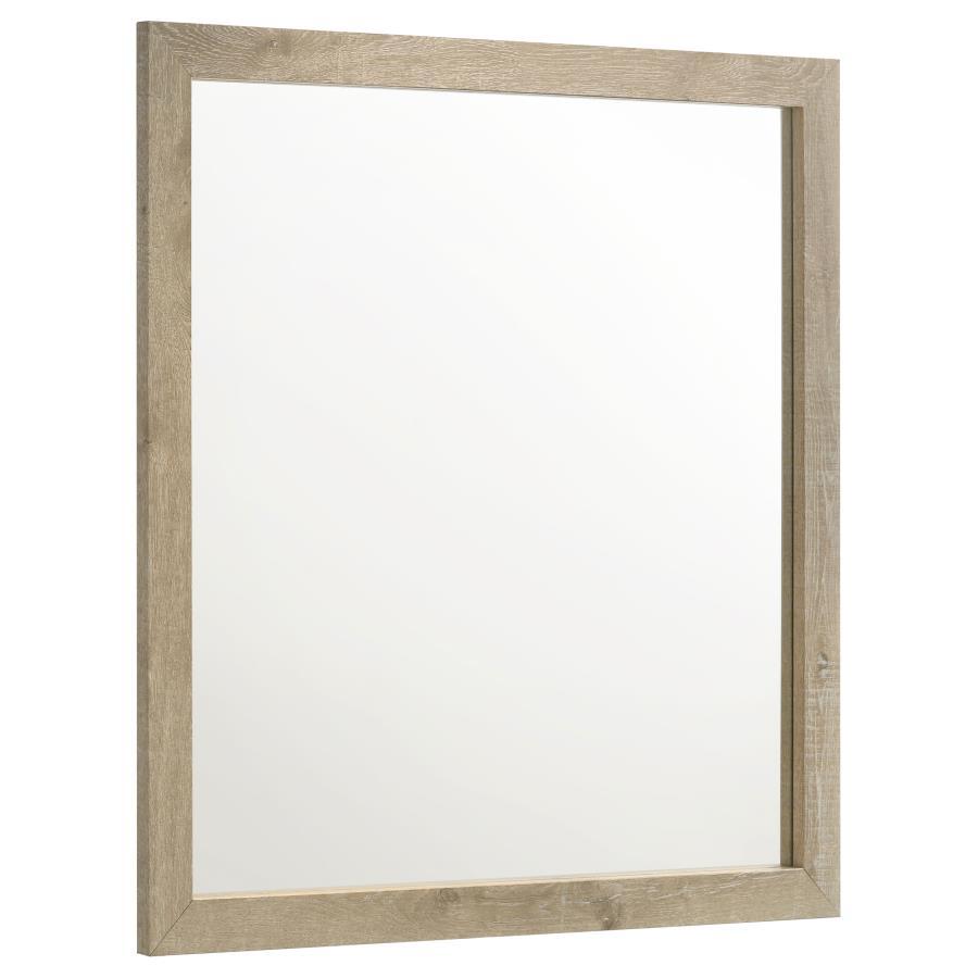 Oakglen - Dresser Mirror - Weathered Oak