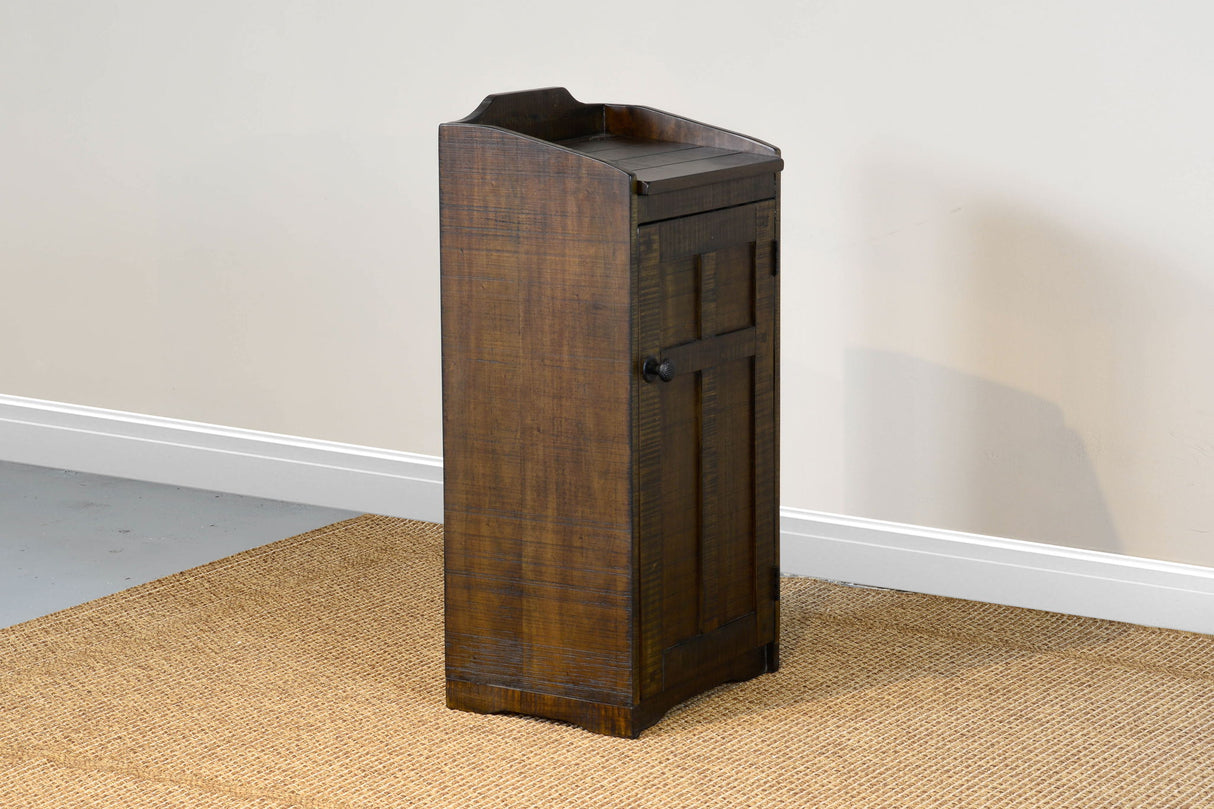 Homestead - Caja de Basura de Casa de Madera - Hoja de Tabaco