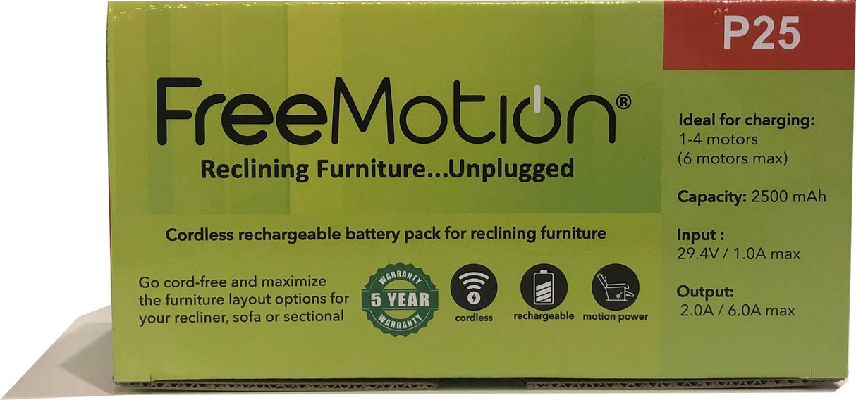 Freemotion - Battery 2500 mAh - Black