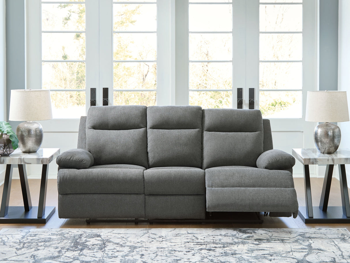 Side-Swipe - Sofá reclinable con mesa abatible
