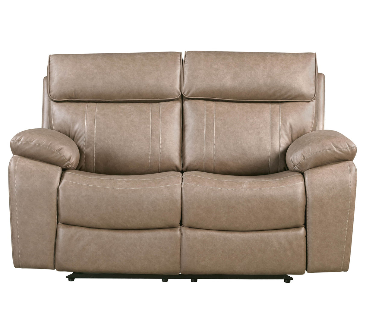 Theon - Sofá de dos plazas reclinable - Stokes Toffee