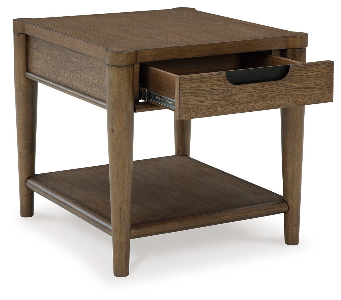 Roanhowe - Mesa auxiliar rectangular - Marrón