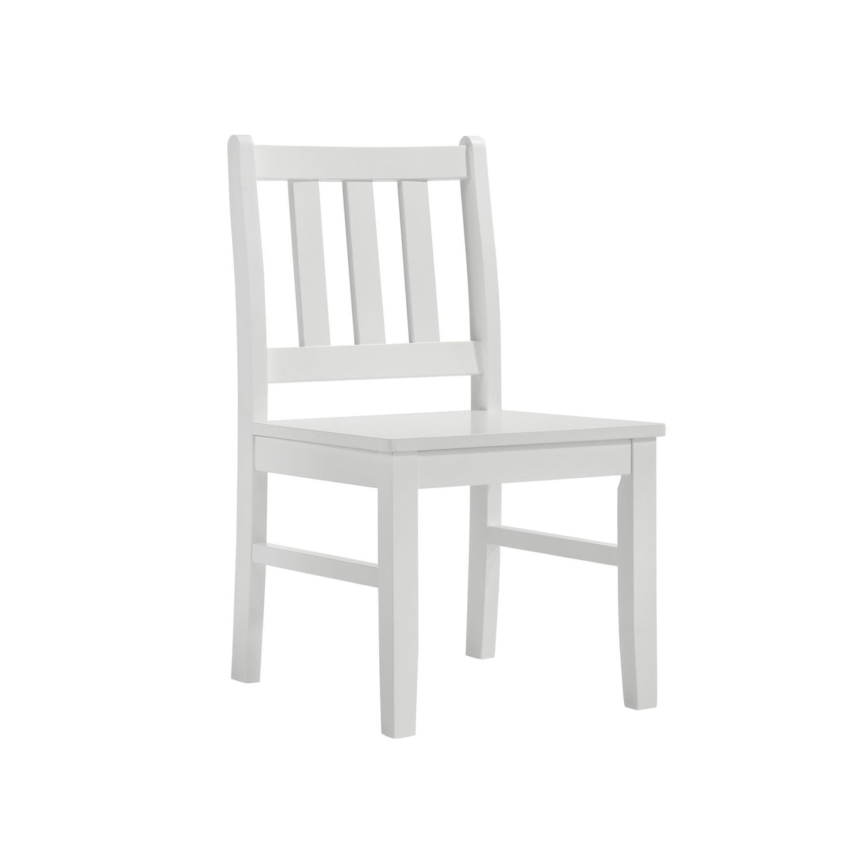 Juego de comedor Travis Youth - 5 piezas con mesa y 4 sillas - Blanco