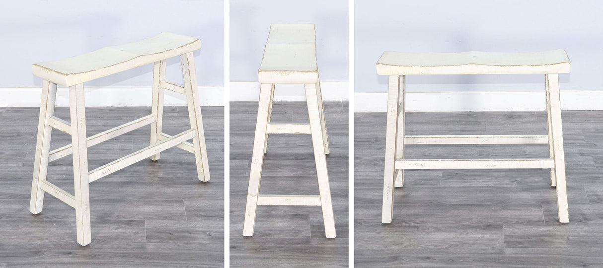 Marina - Bench With Wood Seat