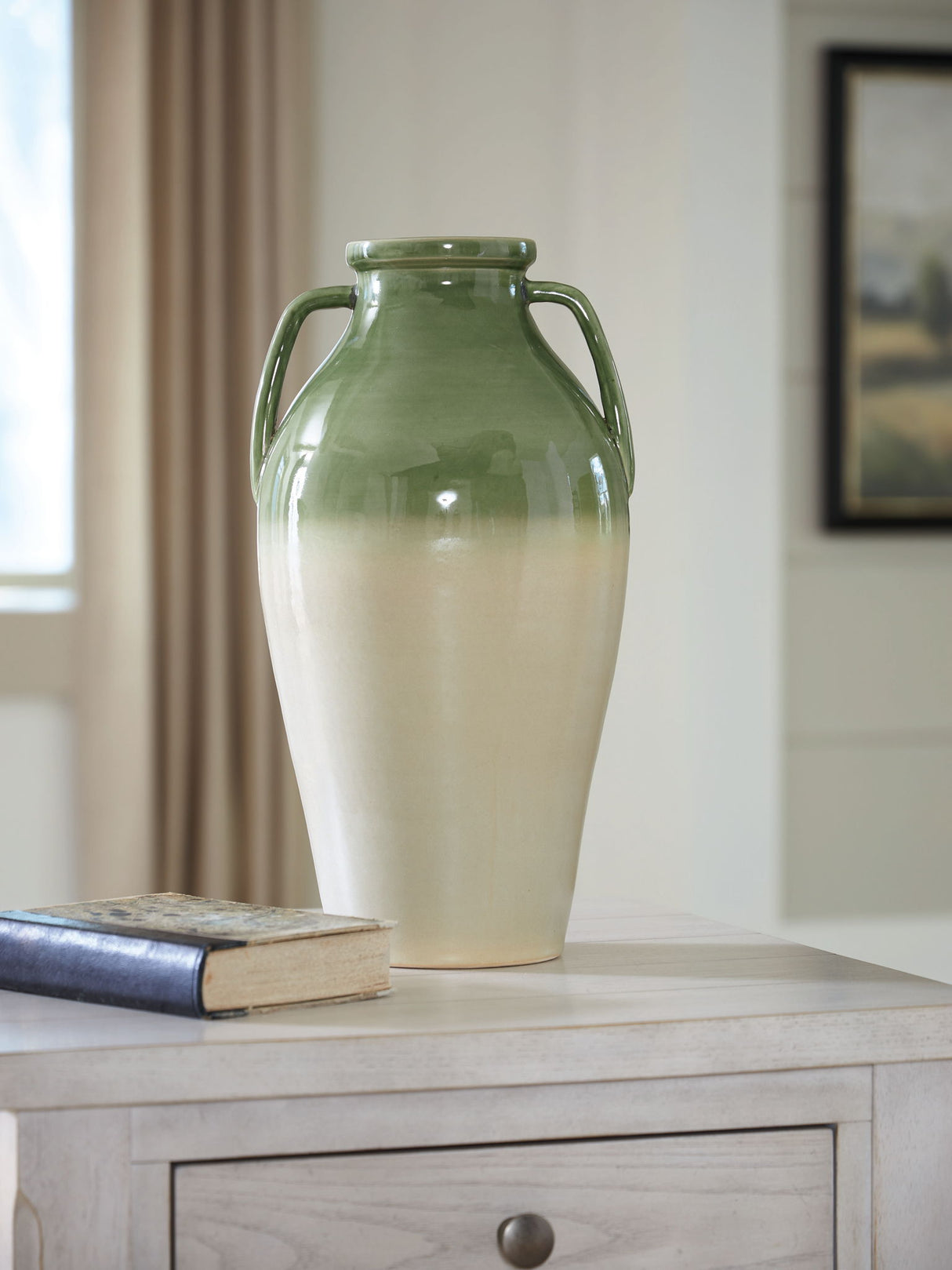 Andorbury - Vase - Green / Beige alternate view 3