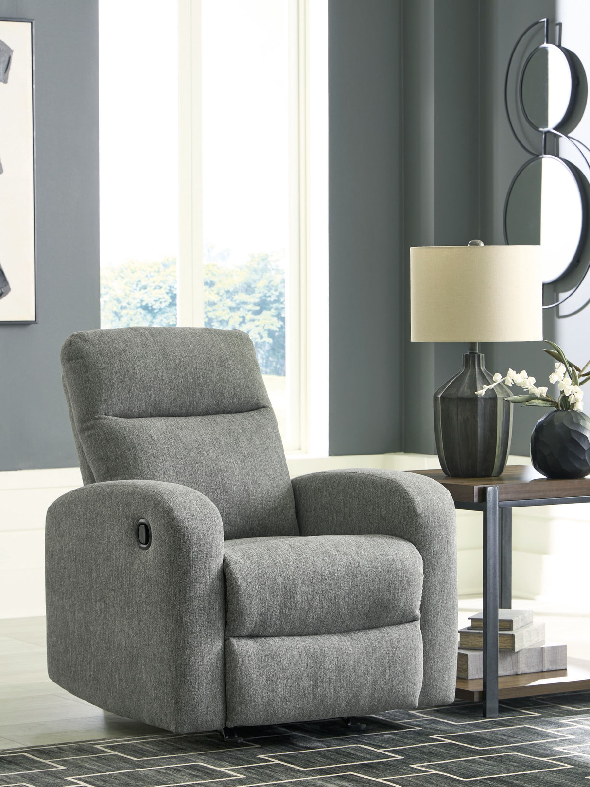 Gauntlet - Sillón reclinable Rocker - Sterling