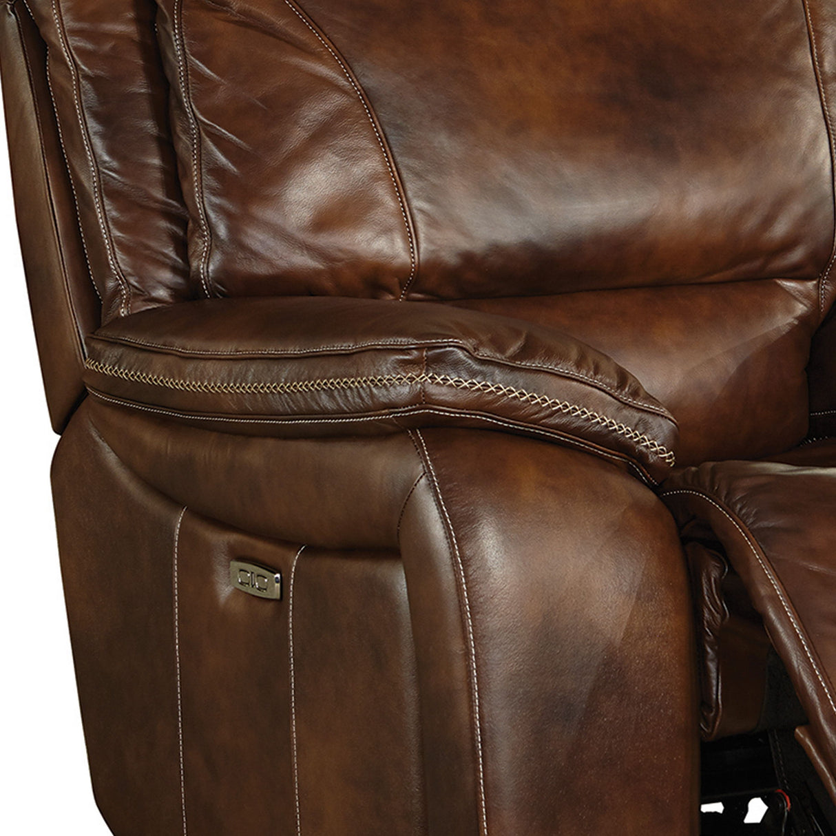 Vail - Power Reclining Sofa - Burnt Sienna