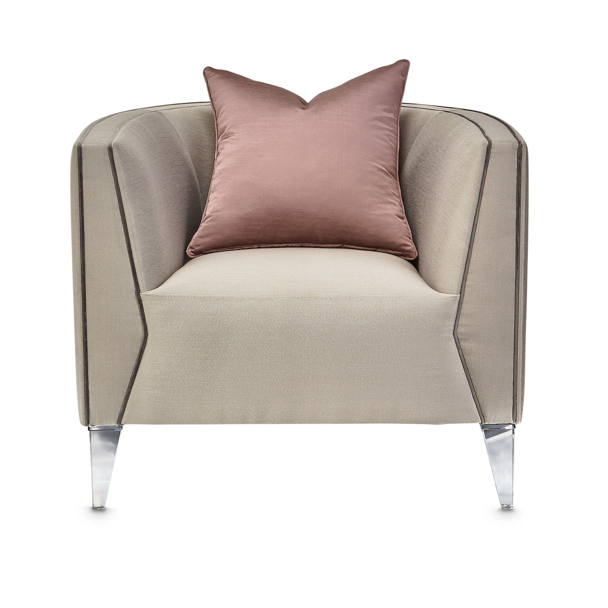 Linea - Matching Chair - Metallic / SilverMist