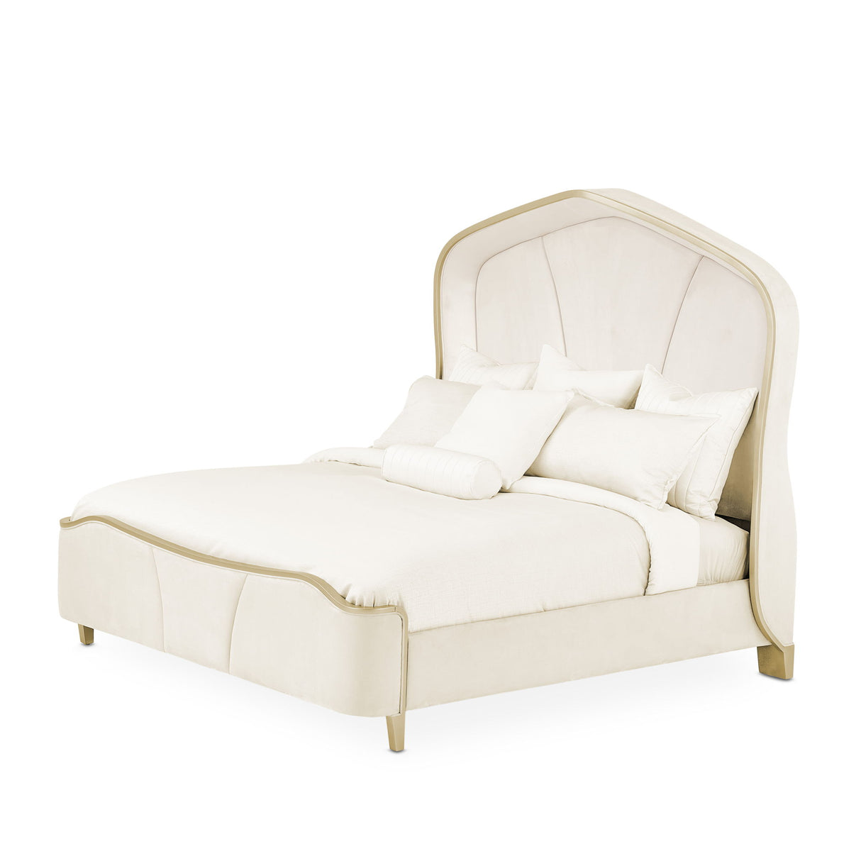 Malibu Crest - Curved Panel Bed