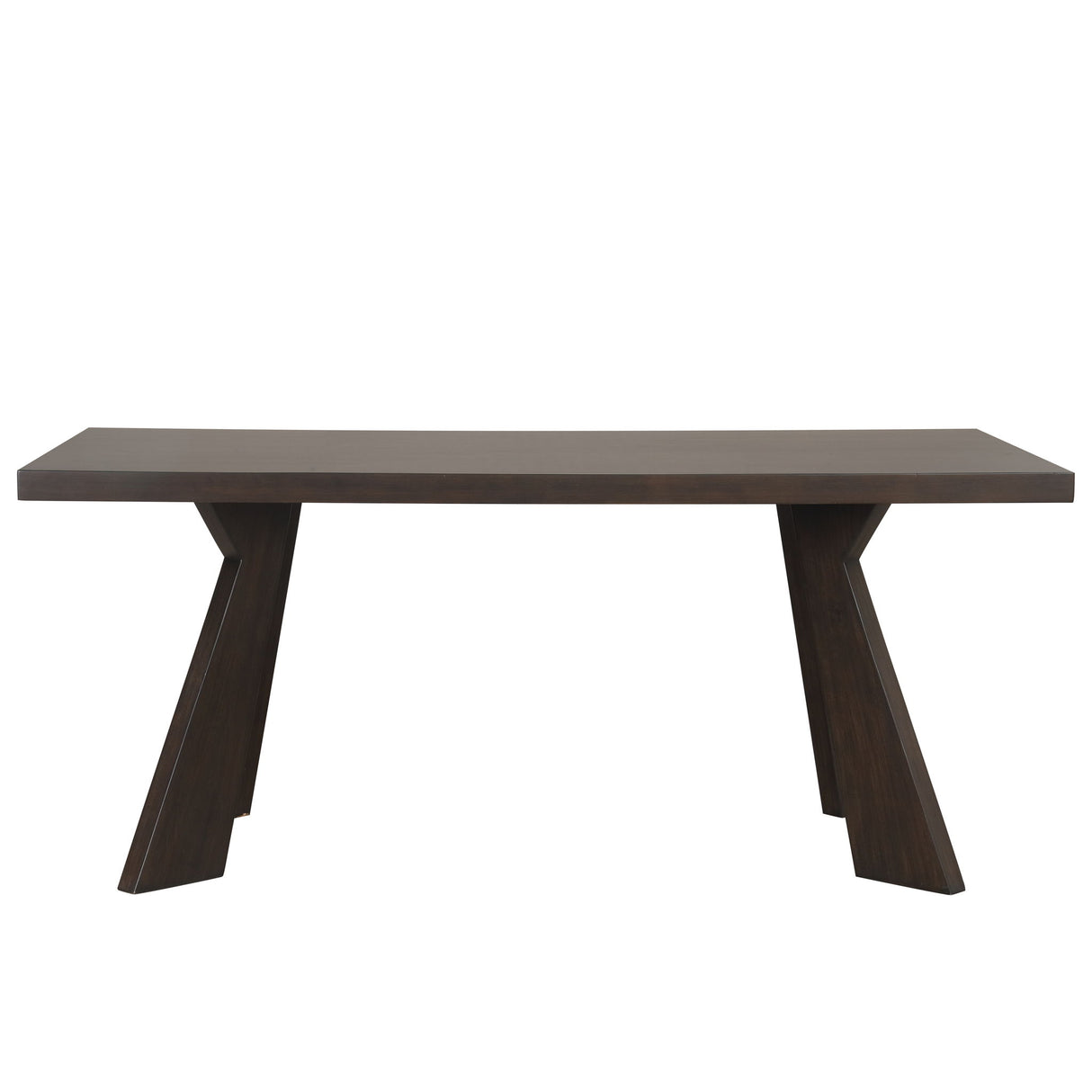 Chestnut Ridge - Juego de comedor de 5 piezas (Mesa redonda de 72" y 4 sillas) - Marrón / Beige