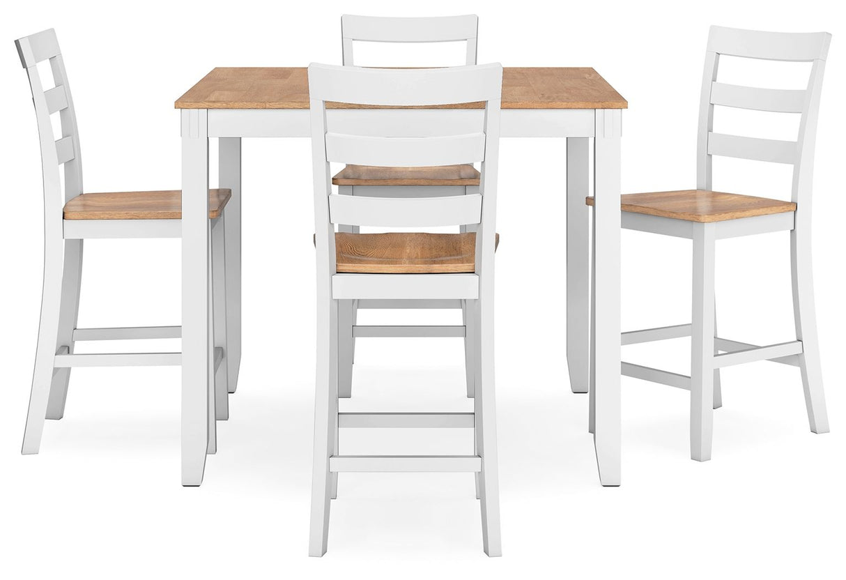 Gesthaven - Juego de mesa de comedor alta