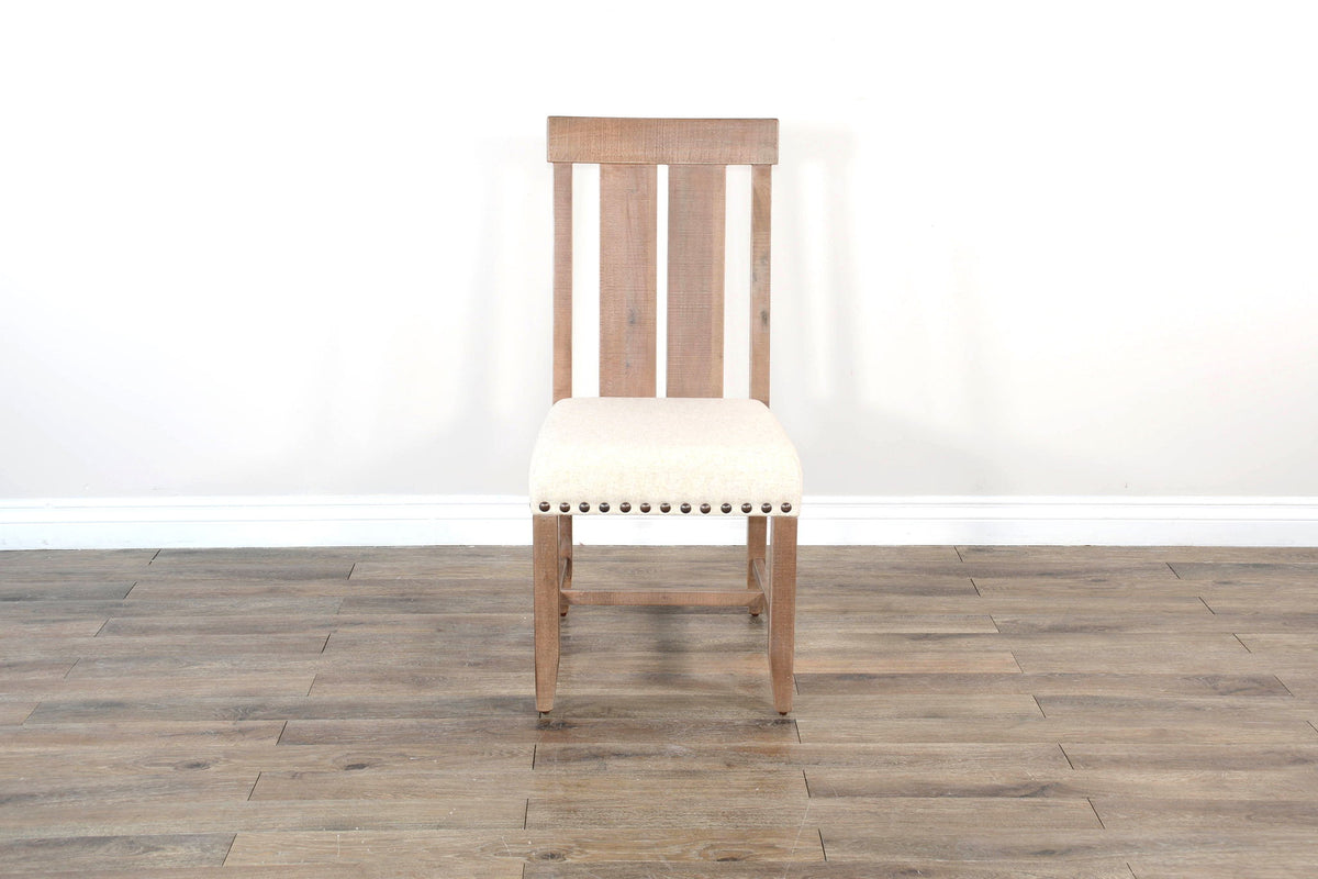 Vivian - Double Slat Back Chair (Set of 2) - Desert Rock