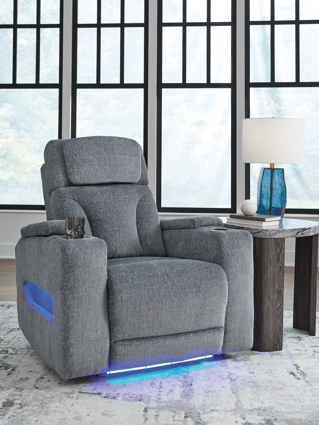 Studio Cave - Sillón reclinable eléctrico - Acero
