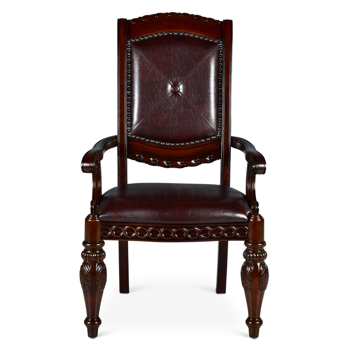 Antoinette - Arm Chair - Dark Brown