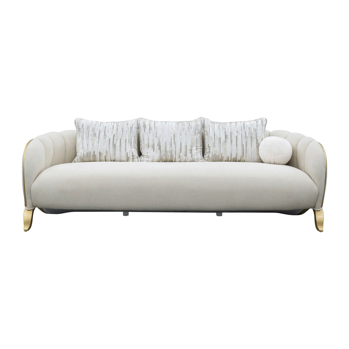 Scotts Square - Sofa - Cornsilk / Light Champagne