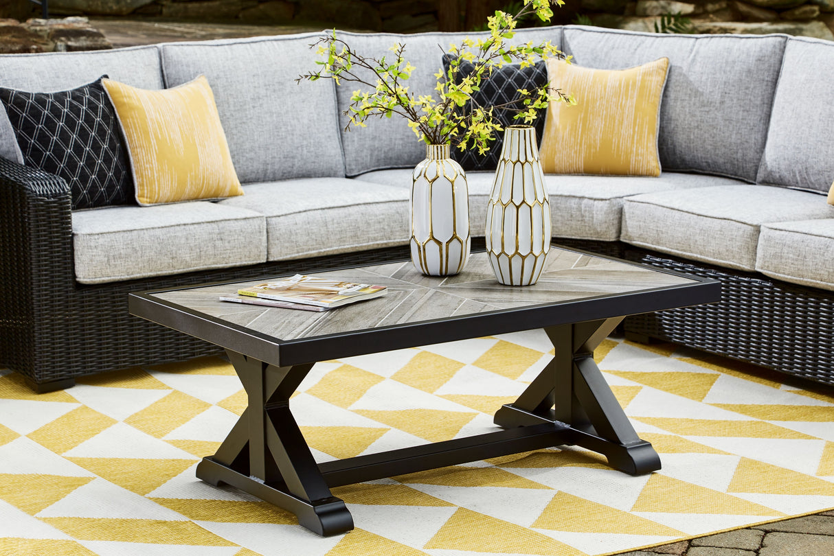 Beachcroft - Mesa de centro rectangular