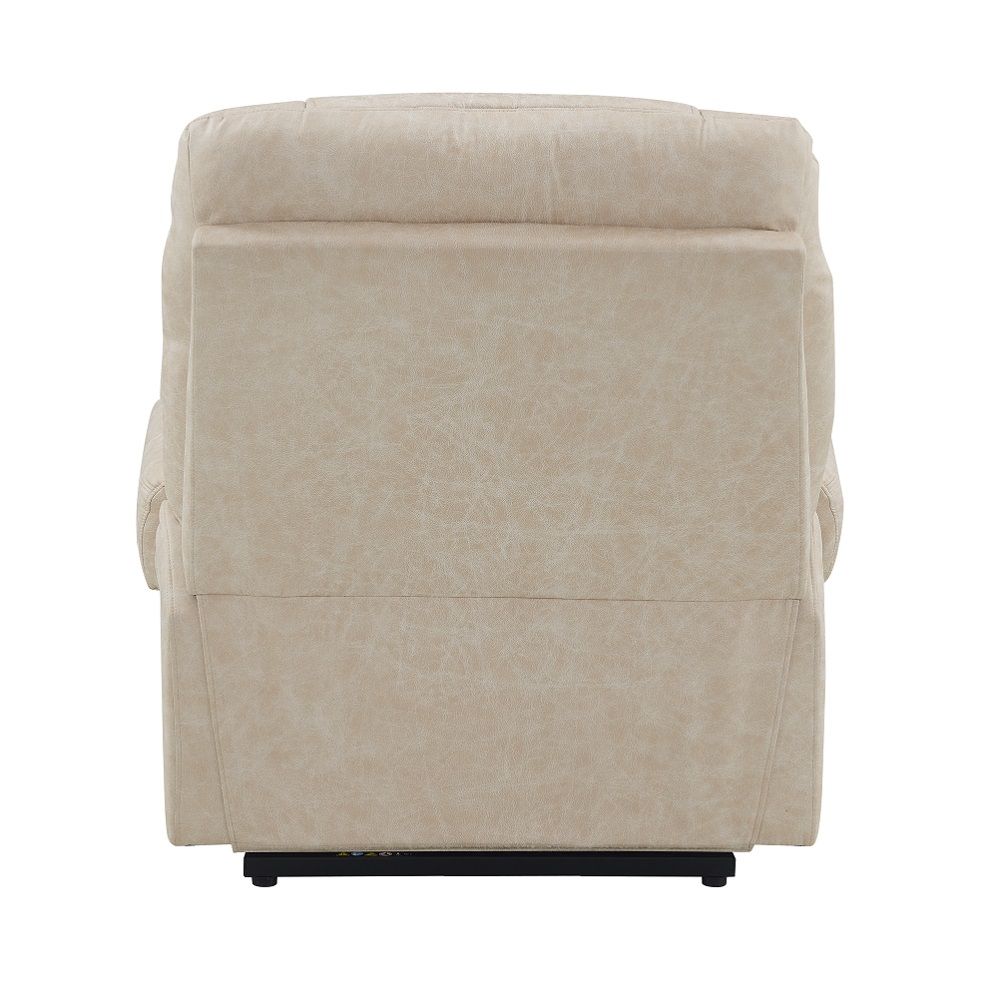 Nairi - Reclinable eléctrico con elevación, calefacción y masaje - Gris claro