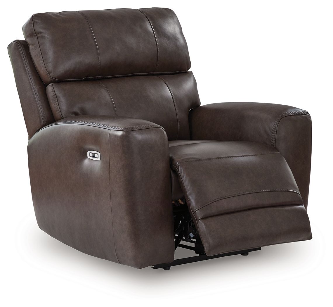 Crossplex - Sillón reclinable eléctrico / Reposacabezas ajustable - Smoke