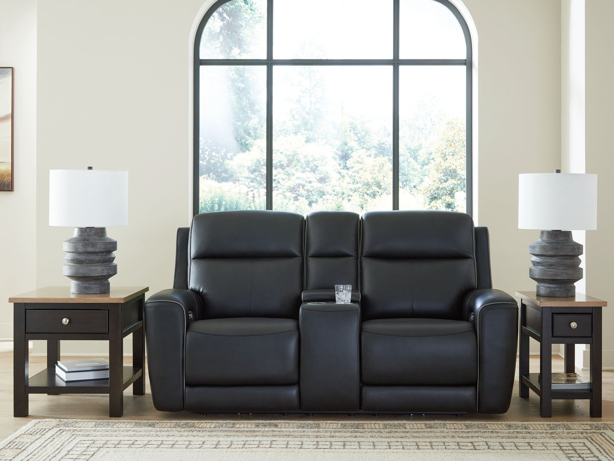 5Z-Comfort - Relaxation - Power Reclining Loveseat with Console / Adj Headrest alternate view 5