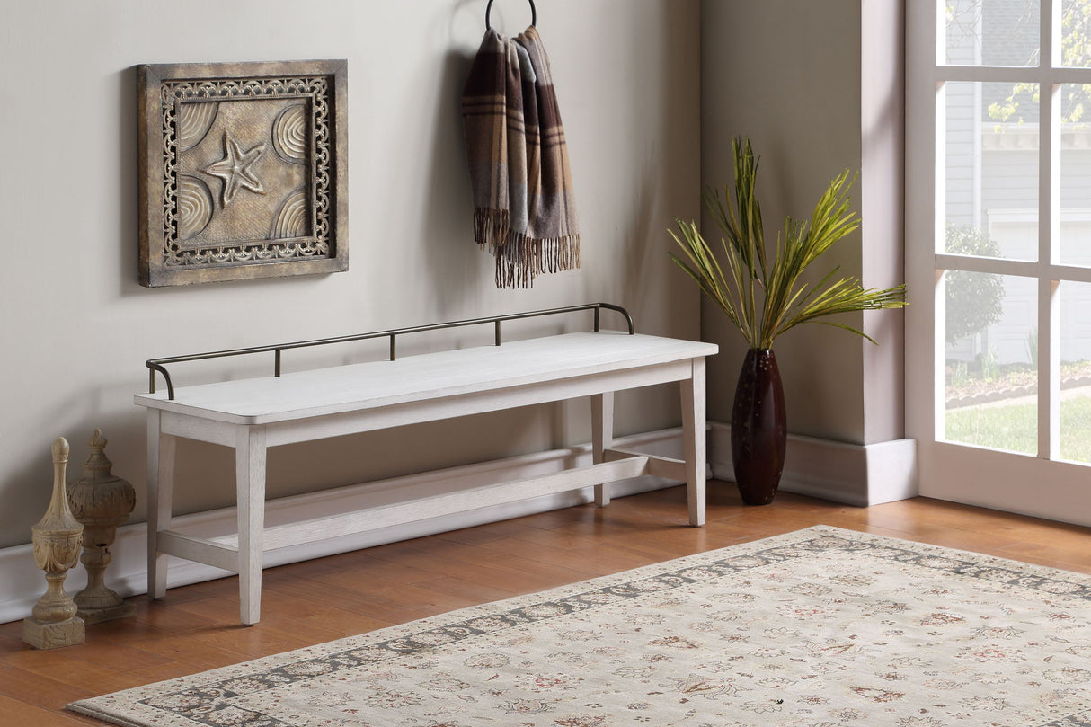 Pendleton - Banco de comedor - Blanco