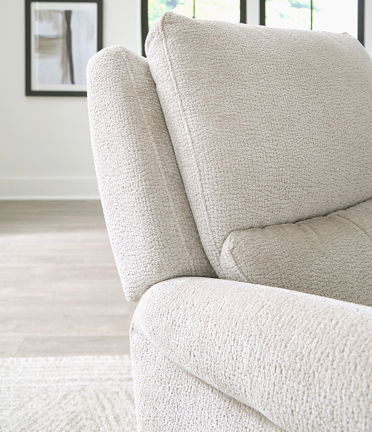 Gentry - Sillón reclinable giratorio manual y deslizante