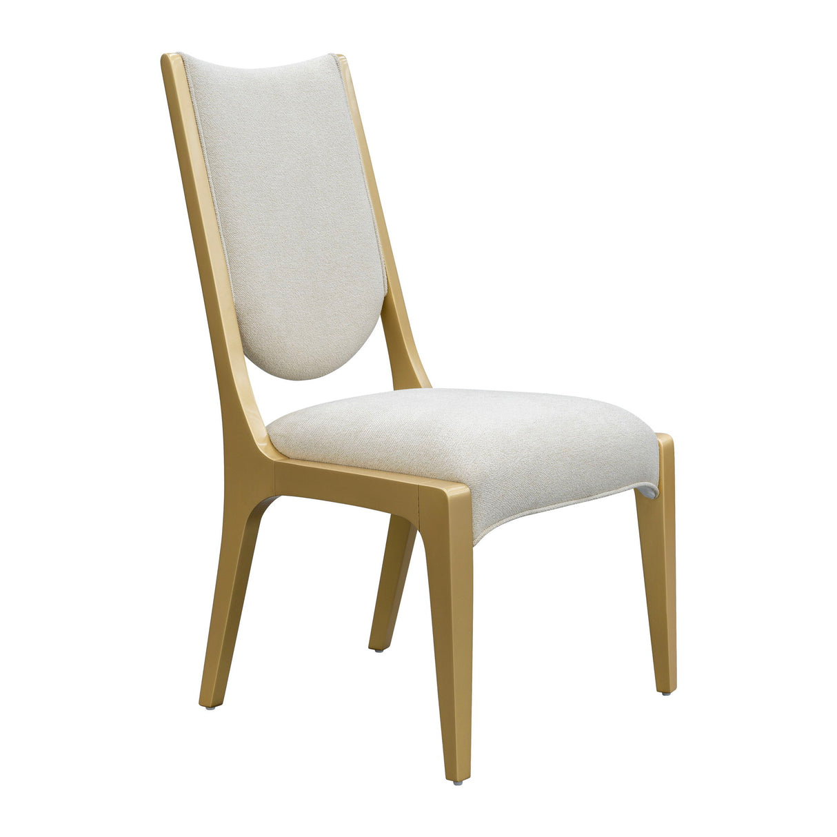 Scotts Square - Silla de comedor auxiliar (juego de 2) - Color champán claro