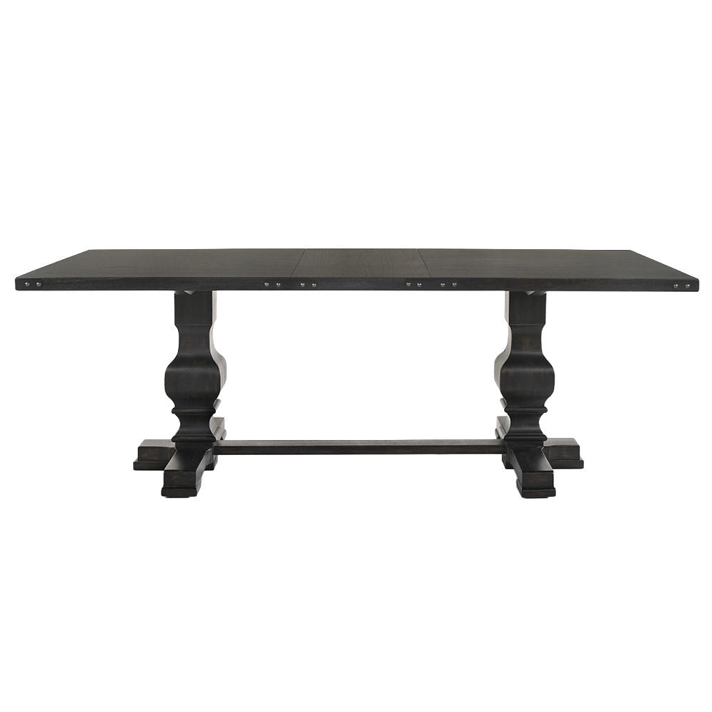 Morland - Mesa de comedor - Negro vintage
