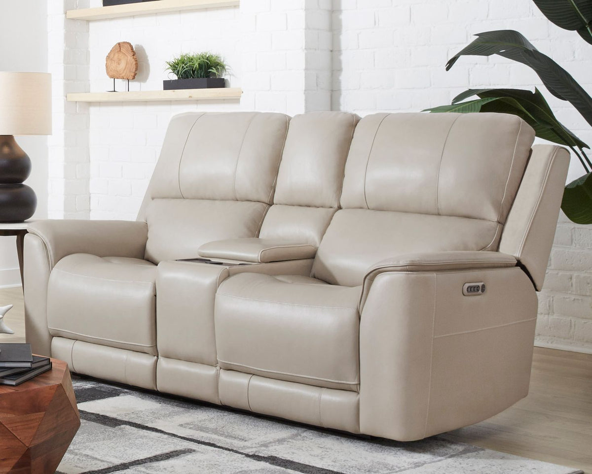 Easton - Sofá de dos plazas reclinable eléctrico Zero Gravity con consola e inclinación P3