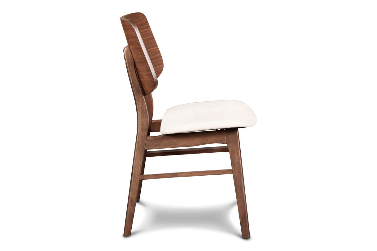 Oscar - Silla con respaldo de madera (Juego de 2)