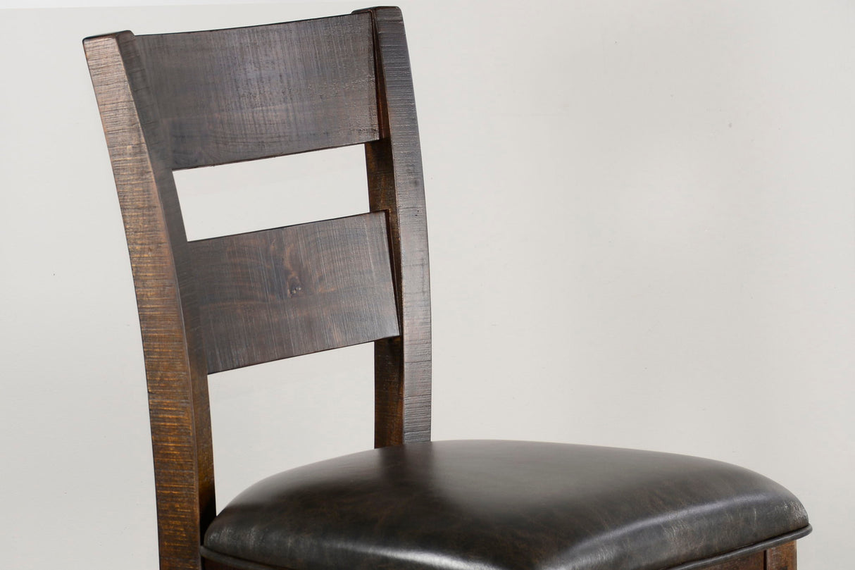 Homestead - Ladderback Wood Dining Chair (Set of 2) - Tobacco Leaf
