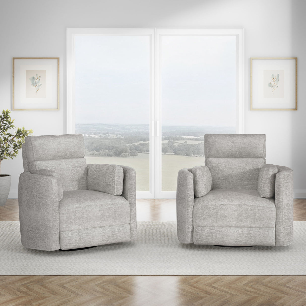Radius - Power Swivel Glider Recliner