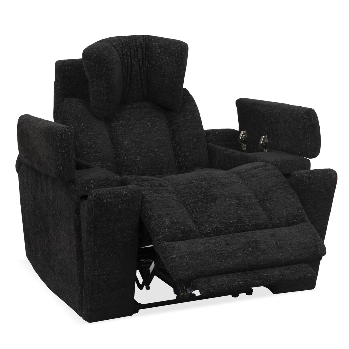 Phoenix - Asientos para cine en casa de 3 plazas Zero Gravity Power con audio envolvente P3